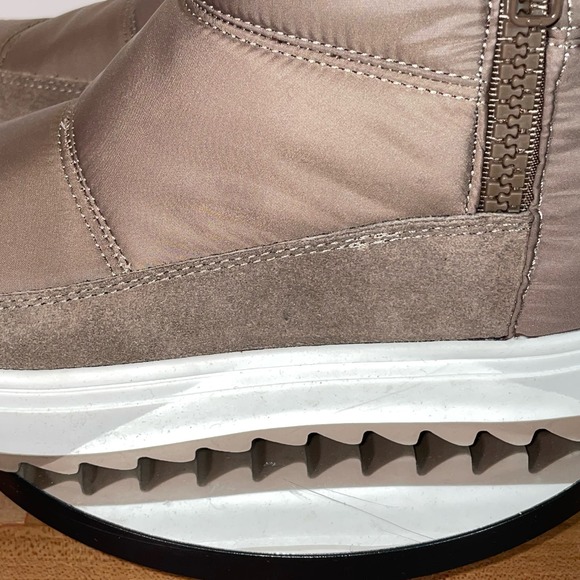 Aqua College Womens Sage Zipper Slip on Booties Taupe 7 M - Picture 10 of 13